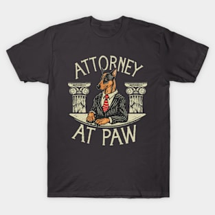 Attorney at Paw T-Shirt